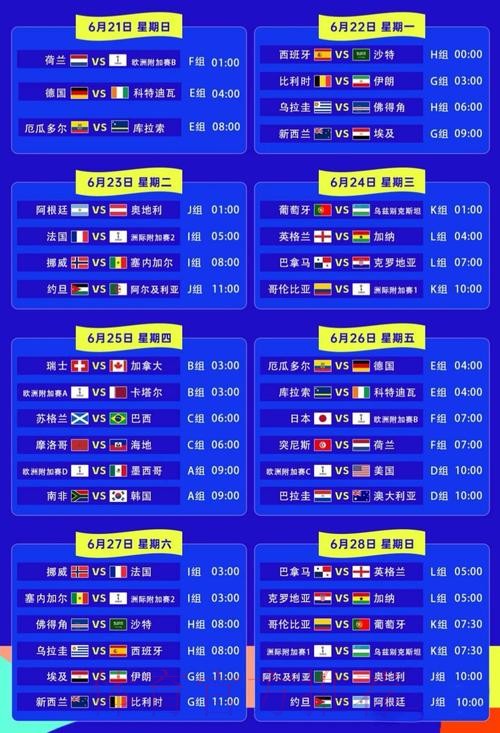 世界杯球队名单APP